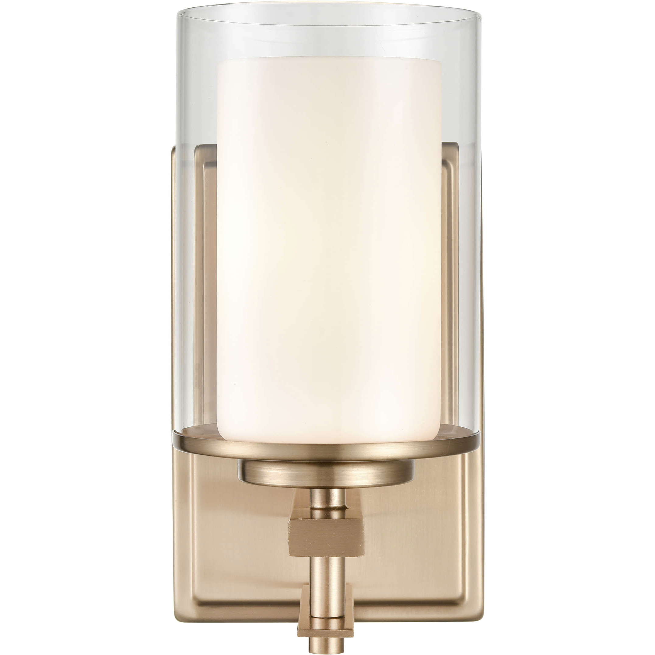 Huderson 1 Light 6.5 inch Modern Gold Bathroom Wall Sconce Wall Light
